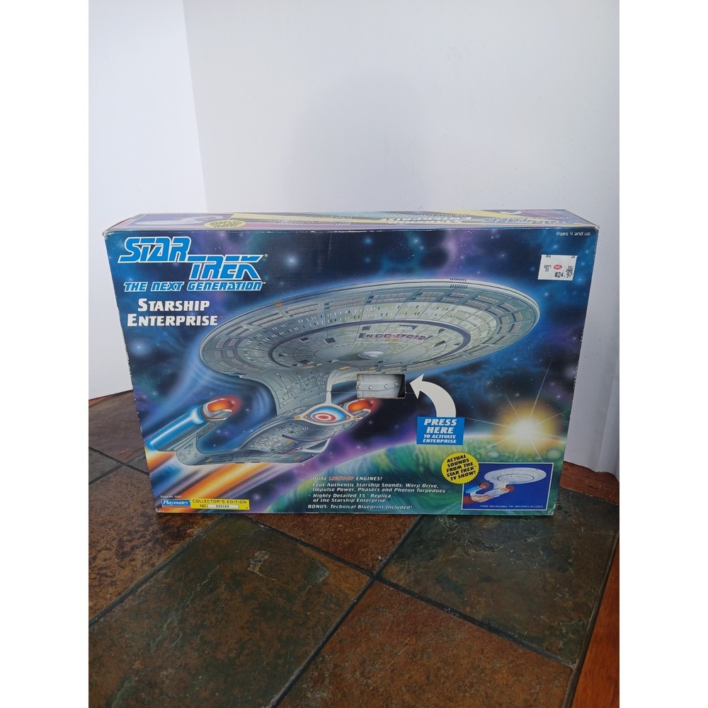 STAR TREK next generation, starship, enterprise, collectors, edition new